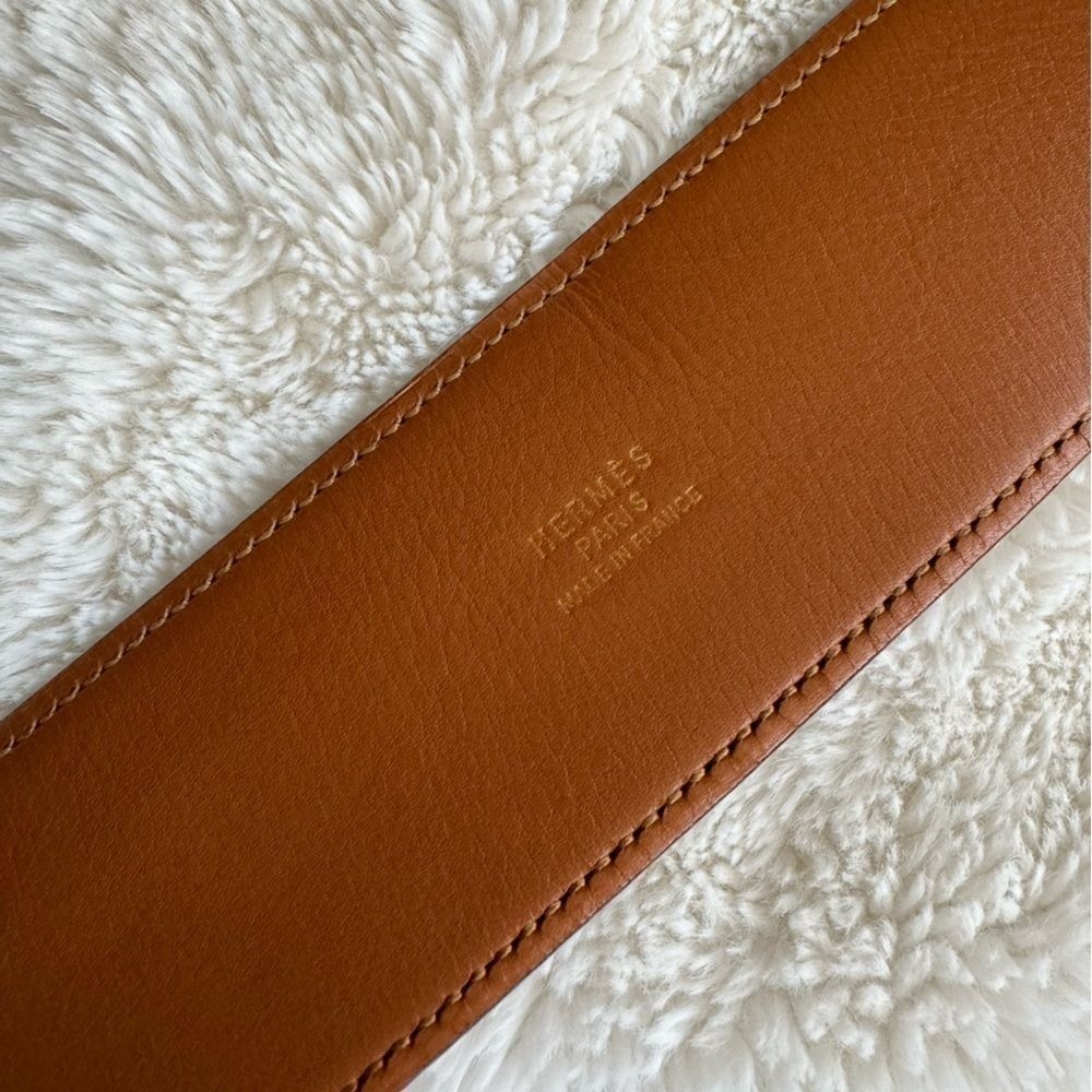 Hermès | Authentic Collier De Chien Leather Belt - Picture 9 of 9